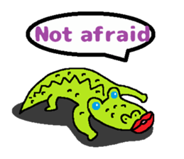 Zoo of cod roe lips sticker #6903085