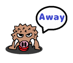 Zoo of cod roe lips sticker #6903088