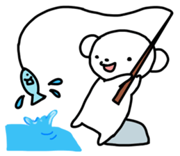 polar bear called white bear Vol.3 sticker #6903142