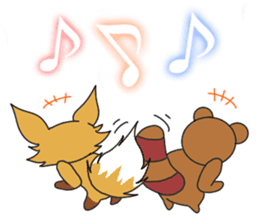 A Fox and sometime a Tanuki sticker #6903225