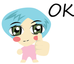 little children 555 sticker #6904274