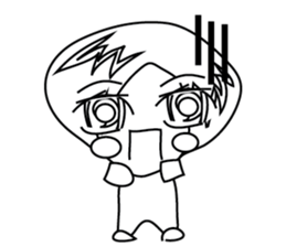 little children 555 sticker #6904276