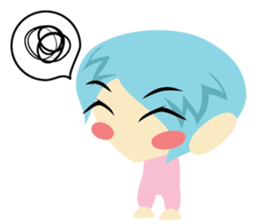 little children 555 sticker #6904280