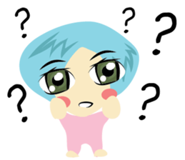 little children 555 sticker #6904284