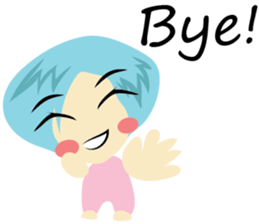 little children 555 sticker #6904286