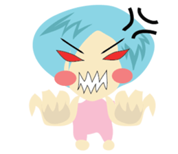 little children 555 sticker #6904291