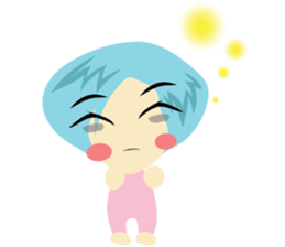 little children 555 sticker #6904293