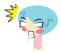 little children 555 sticker #6904302