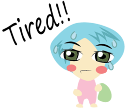 little children 555 sticker #6904303