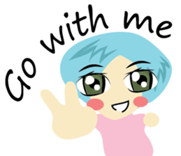 little children 555 sticker #6904306