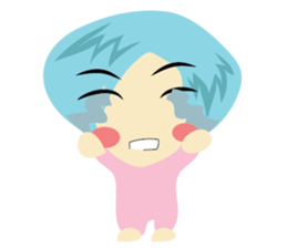 little children 555 sticker #6904309