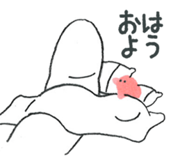 hands&little man sticker #6904877