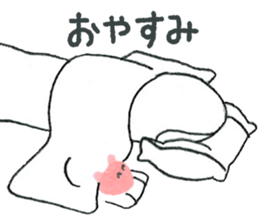 hands&little man sticker #6904878