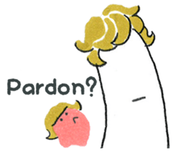hands&little man sticker #6904900