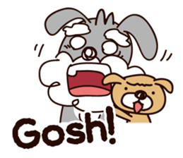 a cute dog [schnauzer edition] 2nd sticker #6904912