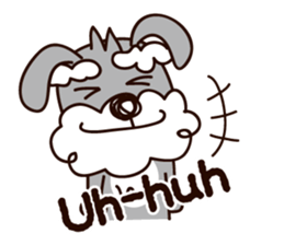 a cute dog [schnauzer edition] 2nd sticker #6904914