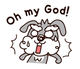 a cute dog [schnauzer edition] 2nd sticker #6904915
