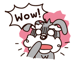 a cute dog [schnauzer edition] 2nd sticker #6904918