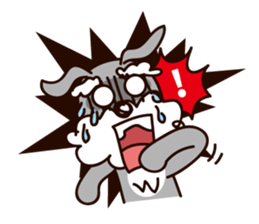 a cute dog [schnauzer edition] 2nd sticker #6904924