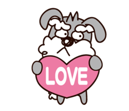 a cute dog [schnauzer edition] 2nd sticker #6904926