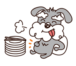 a cute dog [schnauzer edition] 2nd sticker #6904928