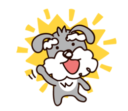 a cute dog [schnauzer edition] 2nd sticker #6904932
