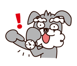 a cute dog [schnauzer edition] 2nd sticker #6904935