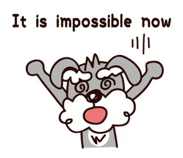 a cute dog [schnauzer edition] 2nd sticker #6904936