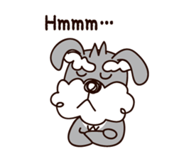 a cute dog [schnauzer edition] 2nd sticker #6904937