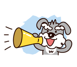 a cute dog [schnauzer edition] 2nd sticker #6904939