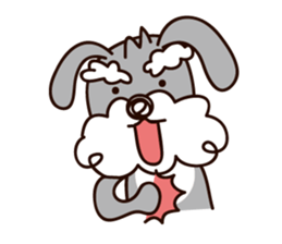 a cute dog [schnauzer edition] 2nd sticker #6904940