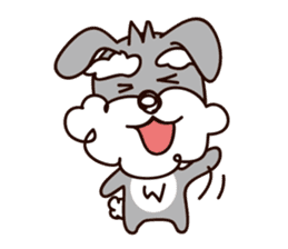 a cute dog [schnauzer edition] 2nd sticker #6904941