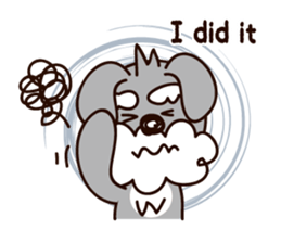 a cute dog [schnauzer edition] 2nd sticker #6904944