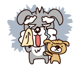 a cute dog [schnauzer edition] 2nd sticker #6904946