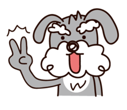 a cute dog [schnauzer edition] 2nd sticker #6904949