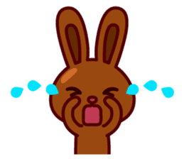 Chocolate Rabbit Pulpy sticker #6905133