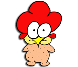 Chicky : Angry Chicken sticker #6905352