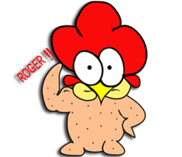 Chicky : Angry Chicken sticker #6905354