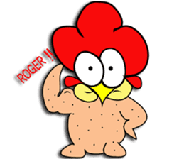 Chicky : Angry Chicken sticker #6905354