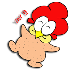 Chicky : Angry Chicken sticker #6905356