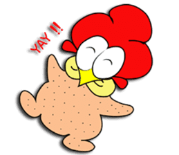 Chicky : Angry Chicken sticker #6905356