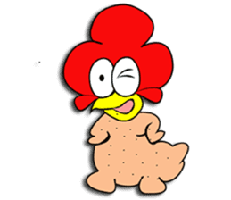Chicky : Angry Chicken sticker #6905357