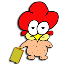 Chicky : Angry Chicken sticker #6905358
