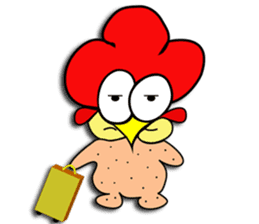 Chicky : Angry Chicken sticker #6905358