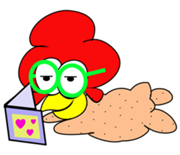 Chicky : Angry Chicken sticker #6905359