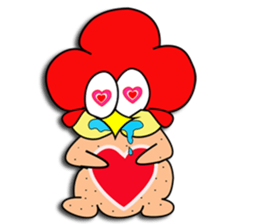 Chicky : Angry Chicken sticker #6905360