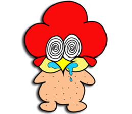 Chicky : Angry Chicken sticker #6905365