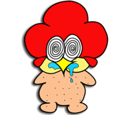 Chicky : Angry Chicken sticker #6905365