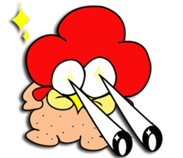 Chicky : Angry Chicken sticker #6905366