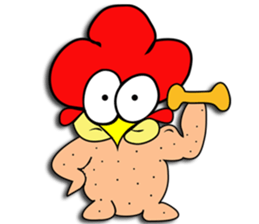 Chicky : Angry Chicken sticker #6905367